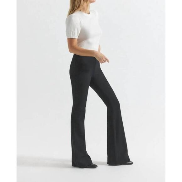 Derek Lam 10 Crosby | FLARE TROUSER Black - Size 2 - Picture 2 of 11